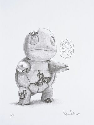 Daniel Arsham Pokémon Study for Crystalized Squirtle.jpg