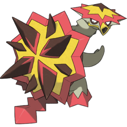 Fire and dragon type pokemon