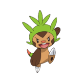 Chespin Battle Nine.png