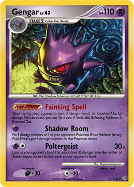 Gengar (Stormfront 18) - Bulbapedia, the community-driven Pokémon ...