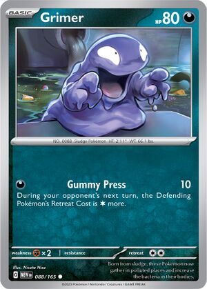 Grimer88PokémonCard151.jpg