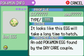 A Bad Egg's summary in Pokémon Emerald
