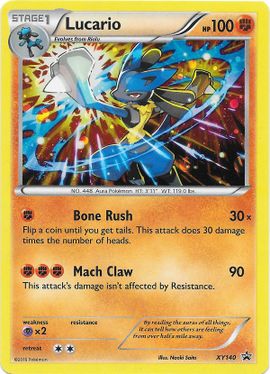 Lucario (XY Promo 140) - Bulbapedia, the community-driven Pokémon ...