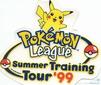 Pokémon League Summer Training Tour '99 logo