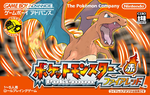 Box-art of Pokémon FireRed drawn by Ken Sugimori