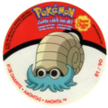 Pokémon Stickers series 2 Chupa Chups Omanyte 81.png