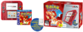 Australian Pokémon Red Nintendo 2DS Special Edition bundle