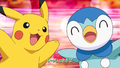 From DP096 to DP157; Pikachu and Piplup