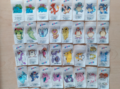 Some stickers from Pokémon Boomer sticker set