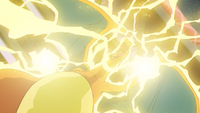 Leon Charizard Thunder Punch.png