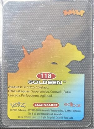 Pokémon Rainbow Lamincards Series 1 - back 118.jpg