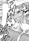 Ruby Plusle Sapphire Minun attacking barrier.png