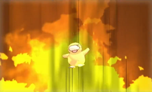 XY Prerelease Psyduck attacked.png