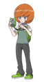 Trevor, one of the rivals of the Kalos region