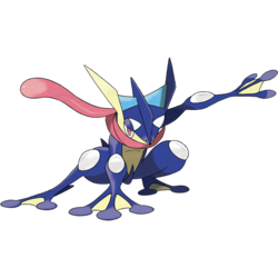 Pixilart - new shiny pokemon shiny ash greninja by Anonymous