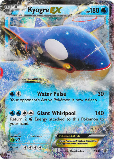 Kyogre-EX (Primal Clash 54) - Bulbapedia, the community-driven Pokémon ...