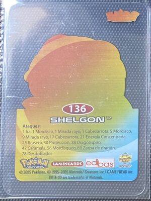 Pokémon Rainbow Lamincards Advanced - back 136.jpg