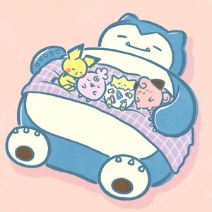 Project Snorlax Sleeping with Baby Pokémon.jpg