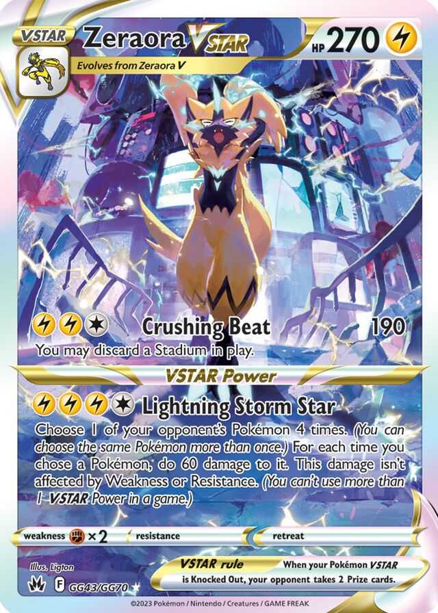 Zeraora VSTAR (SWSH Promo 265) - Bulbapedia, the community-driven ...