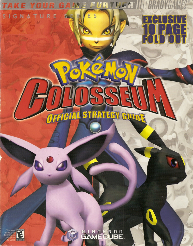 Pokemon Colosseum Strategy Guide Brady Games deals Not For Resale NFR Gamecube