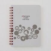 POKÉMON CARD LOUNGE Light Gray Ring Notebook.jpeg