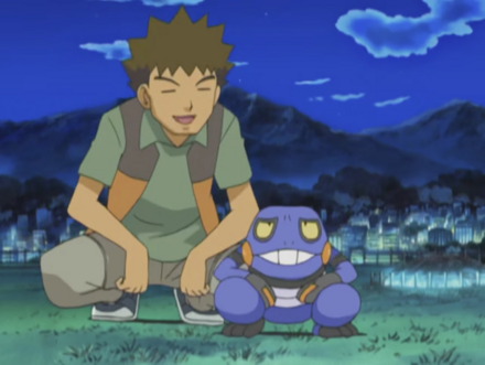 Brock's Croagunk - Bulbapedia, the community-driven Pokémon encyclopedia