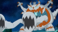 A Shiny Guzzlord in the anime