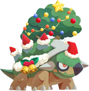 Café ReMix Torterra Holiday Tree outfit.png
