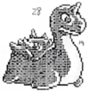 Lapras from the 1990 Capsule Monsters sprite sheet[2]