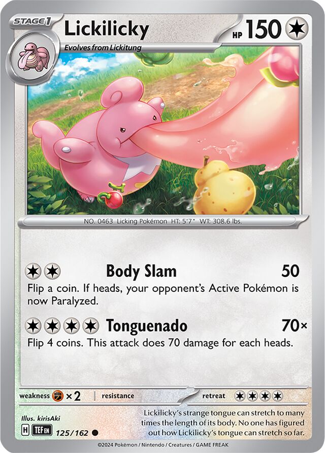 Lickilicky (Temporal Forces 125) - Bulbapedia, the community-driven ...