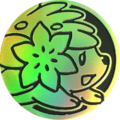 CINBL Green Shaymin Coin.png