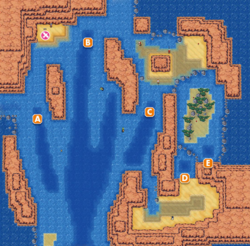 Here's a map showing locations of all catchable Pokémon in Omega Ruby &  Alpha Sapphire