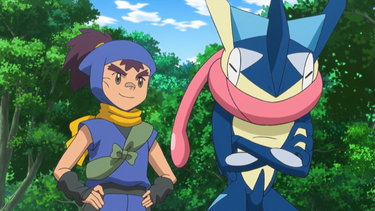 Sanpei's Greninja - Bulbapedia, the community-driven Pokémon encyclopedia