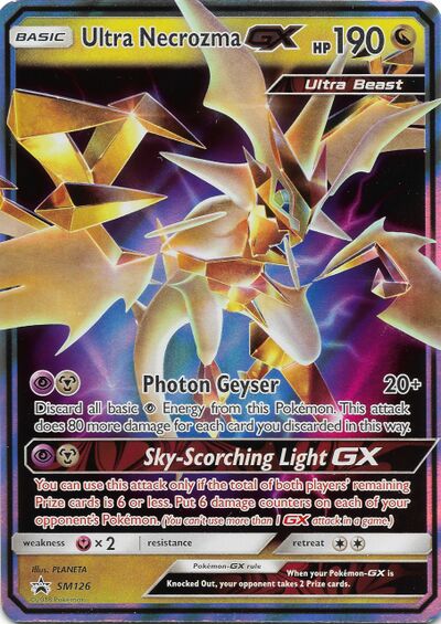 Ultra Necrozma-GX (Forbidden Light 95) - Bulbapedia, the community ...