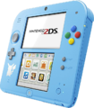 Special Edition Sun & Moon Light Blue 2DS