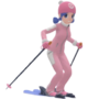 Skier Andrea