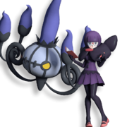 Masters Dream Team Maker Shauntal and Chandelure.png