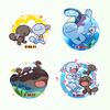 Pokémon GO Wooper Community Day Stickers[1]