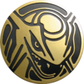 CSM2 Gold Rayquaza Coin.png