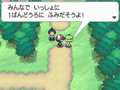 Isshu Route 1. "Let's all walk down Route 1 together!"