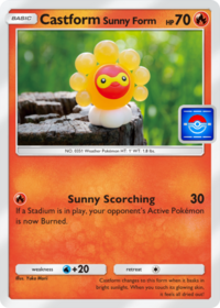 Castform Sunny Form (Pulsing Aura 24) - Bulbapedia, the community