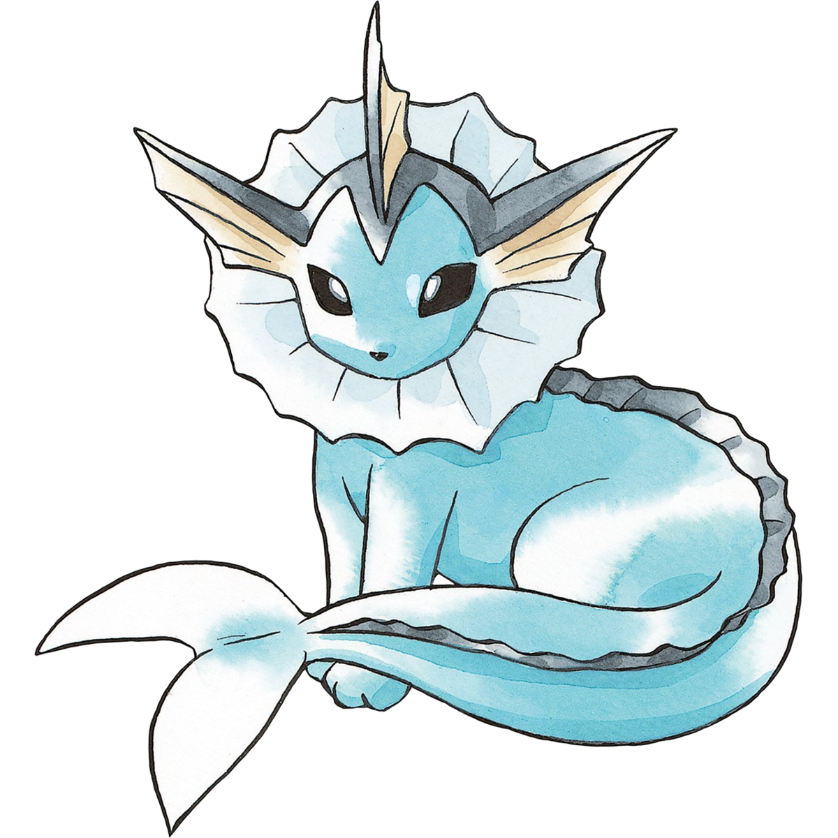 Vaporeon pokemon. Вапореон. Вапореон покемон. Покемон Vaporeon. Мисти-Вапореон.