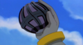 Iron-Masked Marauder holding a Dark Ball