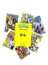 Pokémon Adventures SM DE omnibus box contents.png