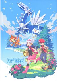 Pokemon Brilliant Diamond Art Book cover.jpg