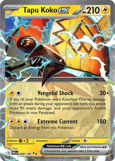 Tapu Koko ex (Paradox Rift 68) - Bulbapedia, the community-driven ...