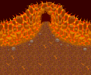 Magma Cavern entrance RTRB.png