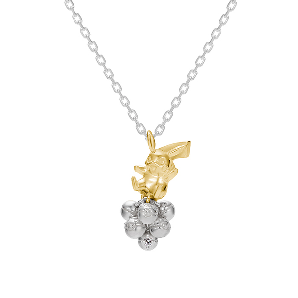 File:U-Treasure Necklace Pikachu Silver Yellow Gold.png