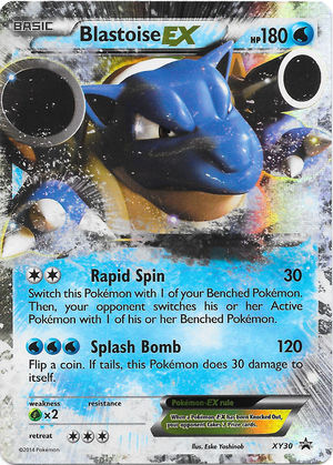 Blastoise-EX (XY 29) - Bulbapedia, the community-driven Pokémon ...