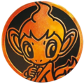 CTVM Orange Holo Chimchar Coin.png